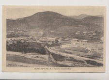 Cartolina Villa  Almè con Villa  Bergamo veduta stabilimenti Formato piccolo