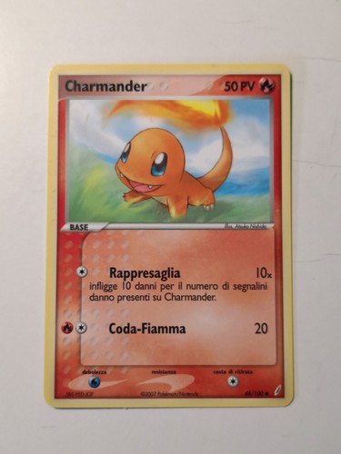 Carta pokemon charmander - carta,