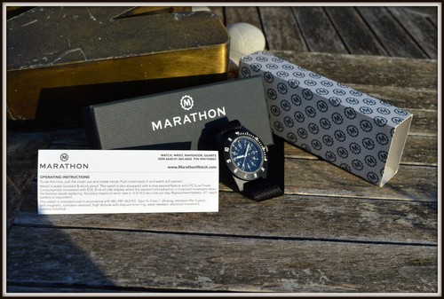 Marathon 41mm black pilot - marathon,