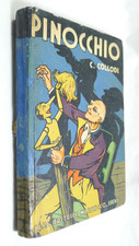 COLLODI PINOCCHIO DISEGNI ILLUSTRATO MUSSINO LIBRO BAMBINI FIABA FAVOLA 1941