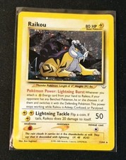 Carta Pokemon RAIKOU NEO REVELATION 13/64