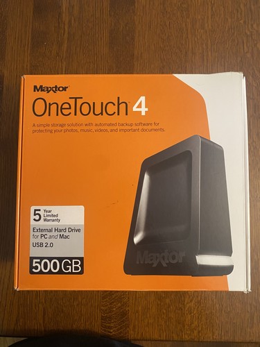 Maxtor one touch external - one,