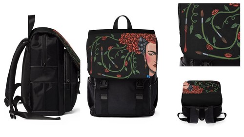 Zaino frida kahlo - zaino,