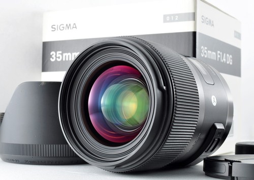 Sigma 4 obiettivo dg - sigma, f/1.4