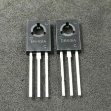 5 COPPIE 2SB649 2SD669