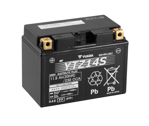 Batteria yuasa ytz14s - yuasa, agm