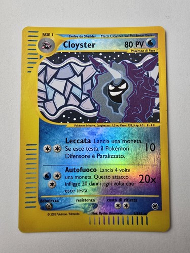 Pokemon cloyster rara holo - pokemon,
