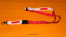 Cordino Lanyard Porta Badge / Portachiavi Originale Scuderia Ferrari 2025