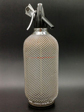 SELZ SIFONE VETRO E RETE ANNI '70/80 FORMATO 1,5 LT