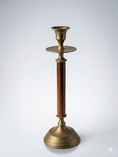 Portacandele vintage ottone - , e
