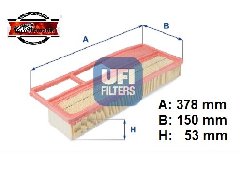 Filtro aria ufi - ufi, fiat