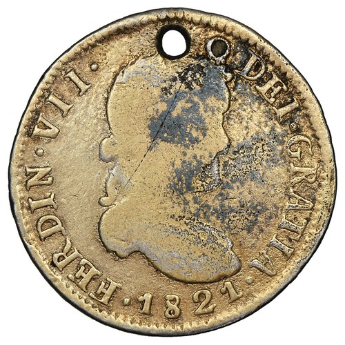 Messico reales 1821 rg - 1821,