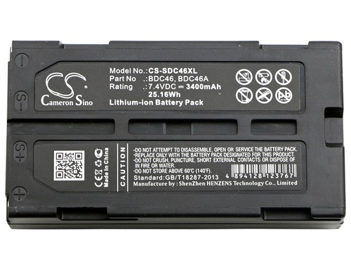 Batteria 3400mah per sokkia - batteria,
