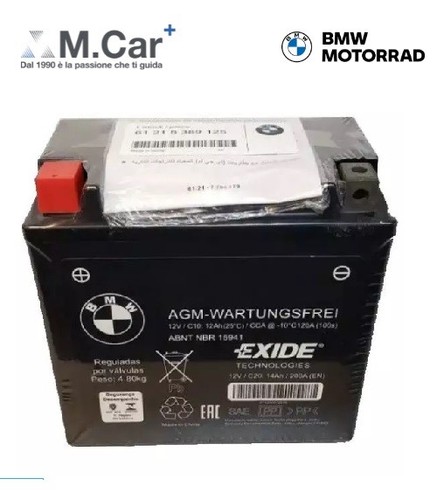 Batteria moto bmw motorrad - batteria,