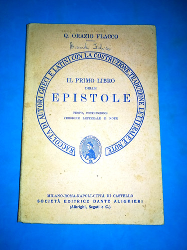 Libro primo delle epistole - primo,