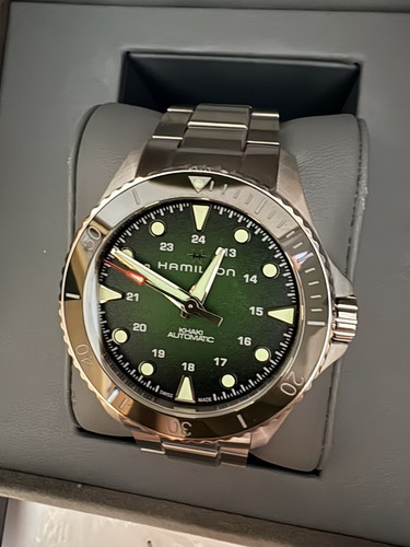 Hamilton khaki navy scuba auto - navy,