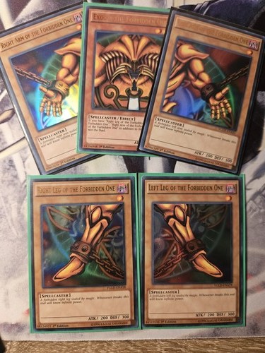 Exodia the forbidden one - forbidden,