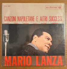 Disco 33 giri LP - MARIO LANZA - Canzoni napoletane e altri successi - RCA Vict