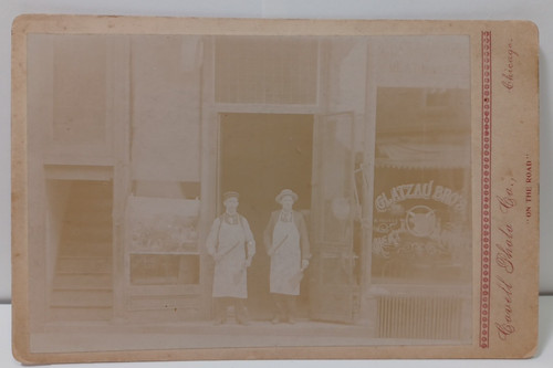 Cabinet card glatzau - card,