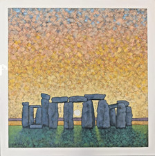 Stonehenge alba quadro - stonehenge,