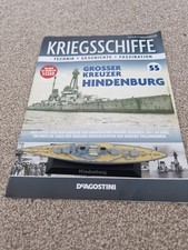 DEAGOSTINI 1/1250 Collezione Di Navi Da Battaglia - HINDENBURG GERMANIA WW1 NAVE