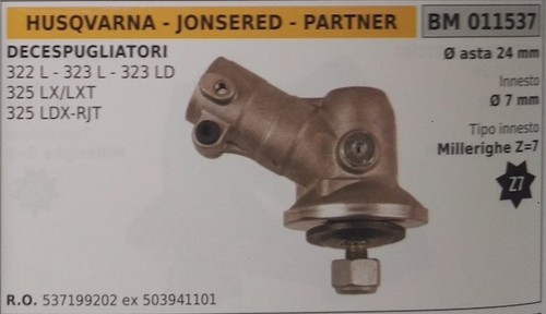 Coppia conica decespugliatore - coppia,