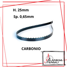 Lama sega nastro SALDATA per legno al carbonio temprata 25x0,65 T2