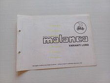 Malanca 50 Lord VARIANTI catalogo ricambi TELAIO originale FRAME parts catalogue