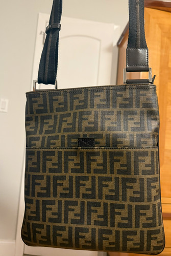 Borsa messenger fendi tasca - fendi,