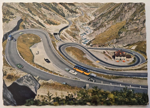 Cartolina svizzera - cartolina,