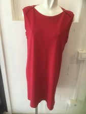VESTITO LACOSTE IN PIQUE ROSSO