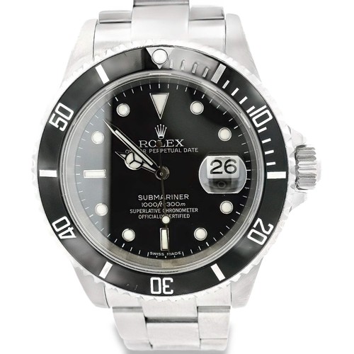 Rolex 16610t submariner black - rolex,