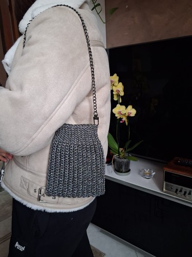 Borsa uncinetto fatta mano - fatta,