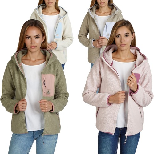 Denimfy giacca pile donna - giacca, in