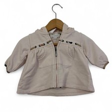BURBERRY Felpa bambina neonata rosa Tg 1 Mese Cotone