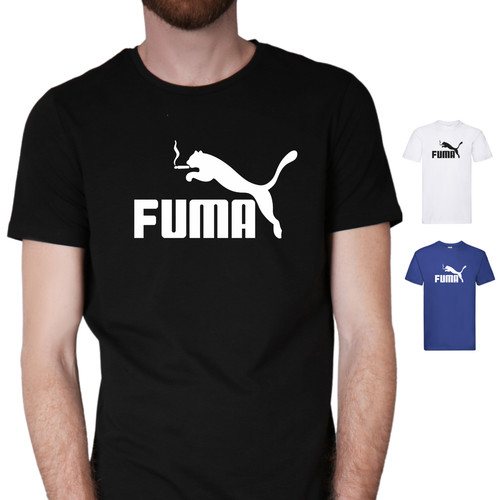 Maglietta fuma shirt ironica - maglietta,