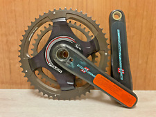 NOS Campagnolo Carbon SRM PM7 crank set pedivelle 175 53/39 -11s power meter