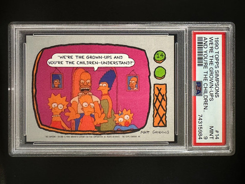 1990 topps simpsons - 1990,