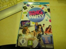 WII U Sing Party + micro nuevo