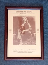 Manifesto "Etruschi for Lakota. In difesa della montagna sacra - Mount Graham"