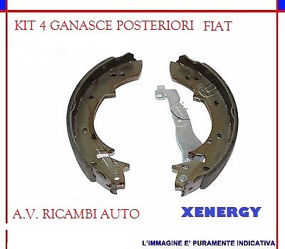 Ganasce freno posteriore fiat - ganasce,