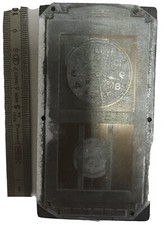 Placca incisione orologio