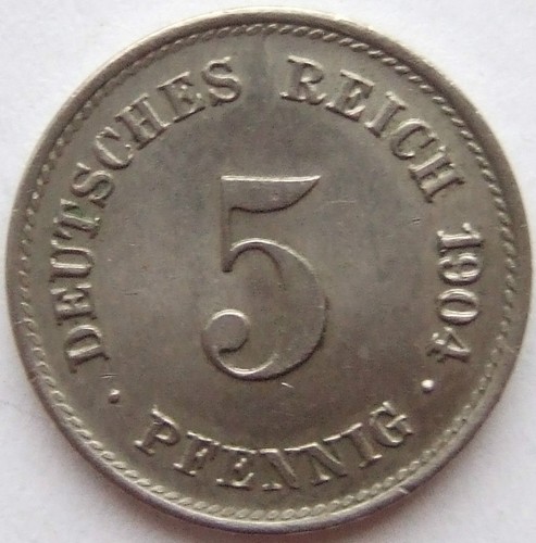 Moneta impero tedesco - impero, 5