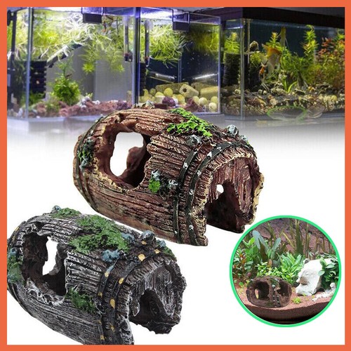 Acquario pesciera botte - botte, resina