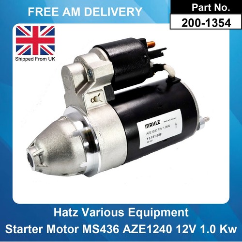 Motorino avviamento hatz 0kw - avviamento, 1.0kw