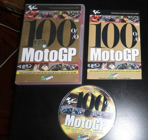 Dvd official motogp 100 - dvd, 100%
