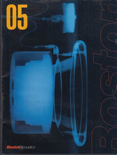 Boston acoustics catalog - catalog, 2005