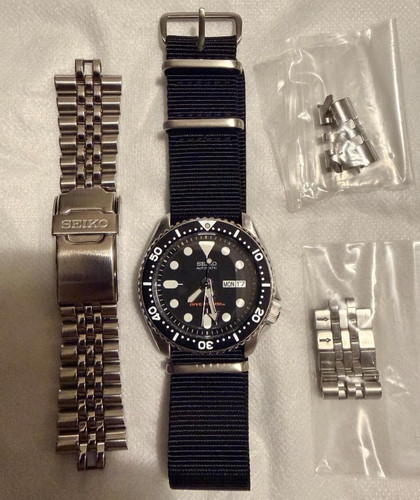 Seiko skx007 black boy diver - skx007,