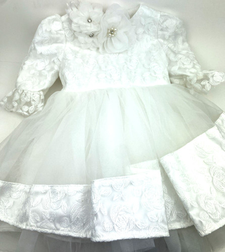 Abito formale fiori bambina