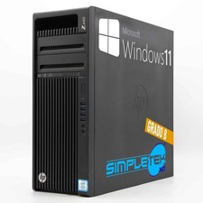 HP Z440 XEON 6C/12T WORKSTATION 32GB 480GB GPU GTX1650 4GB FISSO GAMING EDITING
